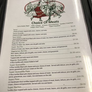 Las Isabelas - Menu - Mexican Near Me - Morgan Hill, California
