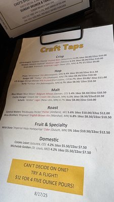 Menu photo 1 Jordan Tap Room Jordan, MN Menu photo 1 Jordan Tap Room Jordan, MN