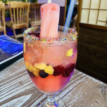 Cafe Patio - Berry popsicle cocktail - Chinese Near Me - Fullerton, California Cafe Patio - Berry popsicle cocktail - Chinese Near Me - Fullerton, California