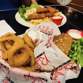 Ruby's Diner - Seafood & Avocado Turkey burger - Diners Near Me - Commerce, California Ruby's Diner - Seafood & Avocado Turkey burger - Diners Near Me - Commerce, California