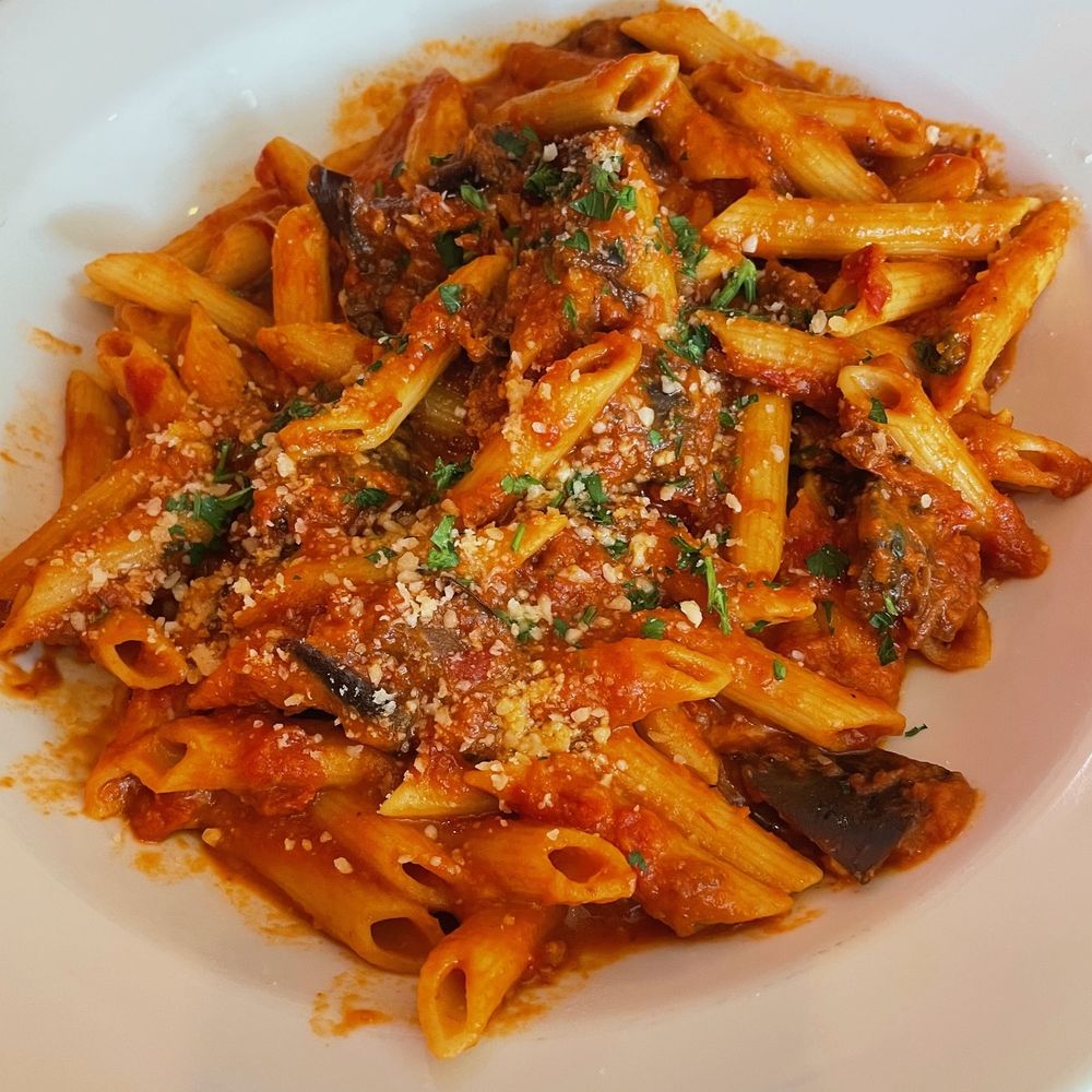 Manoli Canoli - Mmm! Penne con melanzane. - Italian Near Me - Chevy Chase, Maryland Manoli Canoli - Mmm! Penne con melanzane. - Italian Near Me - Chevy Chase, Maryland