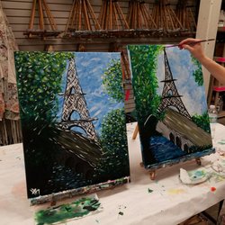 Sips n Strokes - The final product!