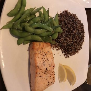 Pub W - Baked salmon with edamame and rainbow quinoa - American Near Me - Oklahoma City, Oklahoma