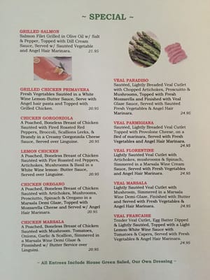Menu photo 1 Buon Appetito Canton, CT