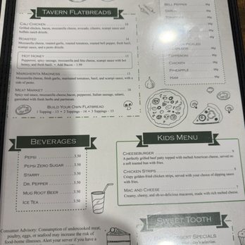 Tavern on Main - Menu - Burgers Near Me - Visalia, California