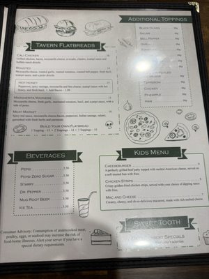 Menu photo 4 Tavern on Main Visalia, CA