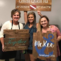 Wood & Wine Design - Girls Night Out!