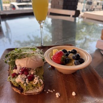 Curious Toast - Benji Avocado toast - Cafes Near Me - Albuquerque, New Mexico