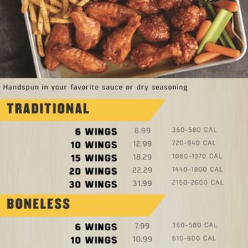 Buffalo Wild Wings - Menu - Chicken Wings Near Me - Avon, Indiana Buffalo Wild Wings - Menu - Chicken Wings Near Me - Avon, Indiana