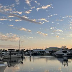 Pilot House Restaurant & Marina - Lovely post-sunset sky