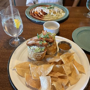 A'Verde Cocina and Tequila Library - Chicken burrito - New Mexican Cuisine Near Me - Cary, North Carolina