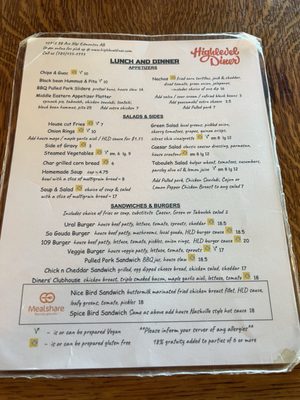 Highlevel Diner by null