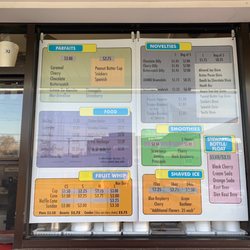 Rocky Top Ice Cream - Menu