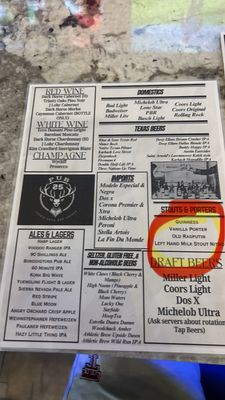 Menu photo 3 Pub 55 Lubbock, TX
