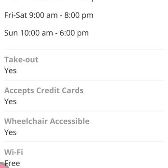 Luna Cafe - Wrong opening times on Yelp. - Gelato Near Me - Tampa, Florida