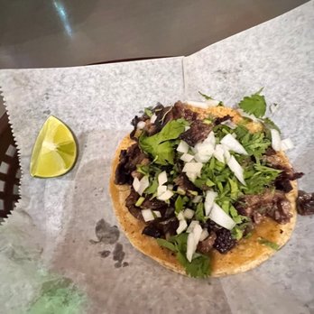 Eva's Mexican Restaurant - Steak taco with cilantro & onion - Mexican Near Me - Buffalo Grove, Illinois