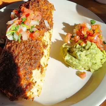 Azul Restaurant - Vegetarian monster burrito (dinner menu) - Mexican Near Me - Mill Creek, Washington