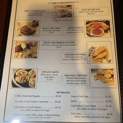 Elks Club & Lodge - Menu