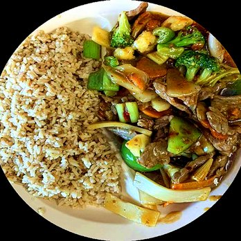 China Wok - a plate of food with rice and vegetables - Chinese Near Me - Alvin, Texas China Wok - a plate of food with rice and vegetables - Chinese Near Me - Alvin, Texas