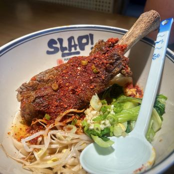 SLAP Hand Ripped Noodles - Signature Chili Slap Noodle with Beef Rib. - Noodles Near Me - Orlando, Florida