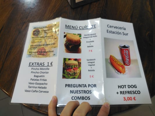 Menu photo 1 El Punto Madrid, M