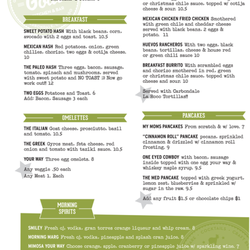 Serving Sunday Brunch from 9am - 2pm