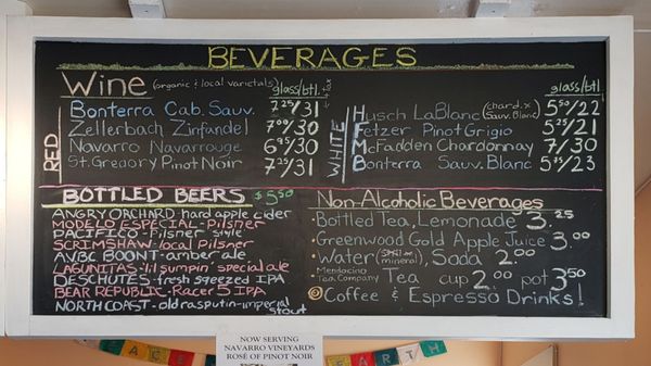 Menu photo 2 Frankie's Mendocino, CA
