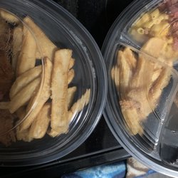 Double fries on left, single on right. Inflation?