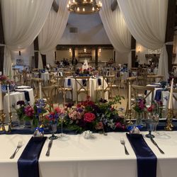 Lost Mission - View from the happy couple's table.