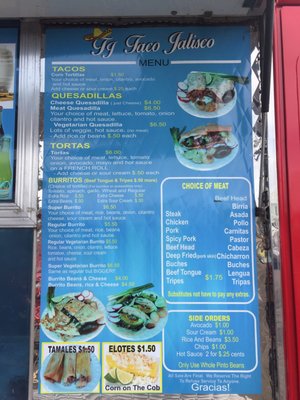 Menu photo 3 T J Taco Jalisco Vallejo, CA Menu photo 3 T J Taco Jalisco Vallejo, CA