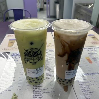 Neverland Cafe - Honeydew Milk Tea and Brown Sugar Dirty Milk Tea - Bubble Tea Near Me - Amherst, New York Neverland Cafe - Honeydew Milk Tea and Brown Sugar Dirty Milk Tea - Bubble Tea Near Me - Amherst, New York