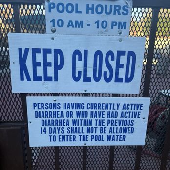 University Inn Chico - A real sign regarding the quality of this place. No pun intended. This is actually on the pool area. - Hotels Near Me - Chico, California University Inn Chico - A real sign regarding the quality of this place. No pun intended. This is actually on the pool area. - Hotels Near Me - Chico, California