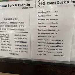 Menu by the pound 11/2024