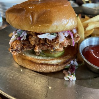Eureka! - Spicy Fried Chicken Sandwich - American Near Me - Indian Wells, California