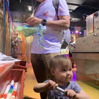 Kaleidoscope - Putting the finishing touches on our party hat. - Museums Near Me - Kansas City, Missouri