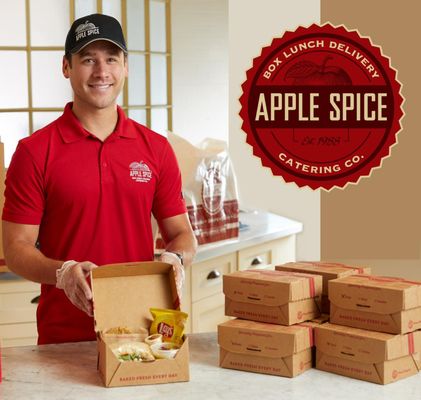 BOXED LUNCH CATERING - When you're asked to order lunch for a few people or everyone at a big meeting, you want a fast, easy solution. At Apple Spice Catering, we offer delicious box lunches brimming with everyone's favorite foods.
Order box lunch delivery right now. You can schedule a delivery for a future date or a meal in a few hours. We're flexible, allowing you to get the healthy choices you deserve without compromise or fuss.
Our box lunches are the ideal way to fuel up everyone on your corporate lunch catering list. Each meal contains homemade items including sandwiches, soups, and salads. At Apple Spice Catering, we insist on using premium ingredients. From our deli meats and cheeses to our famous fresh-baked bread and cookies, we never skimp on quality. We ensure your dining enjoyment from the first bite to the last morsel.
Call or Visit our website to learn more, view menu, and place your next catering order. BOXED LUNCH CATERING - When you're asked to order lunch for a few people or everyone at a big meeting, you want a fast, easy solution. At Apple Spice Catering, we offer delicious box lunches brimming with everyone's favorite foods.
Order box lunch delivery right now. You can schedule a delivery for a future date or a meal in a few hours. We're flexible, allowing you to get the healthy choices you deserve without compromise or fuss.
Our box lunches are the ideal way to fuel up everyone on your corporate lunch catering list. Each meal contains homemade items including sandwiches, soups, and salads. At Apple Spice Catering, we insist on using premium ingredients. From our deli meats and cheeses to our famous fresh-baked bread and cookies, we never skimp on quality. We ensure your dining enjoyment from the first bite to the last morsel.
Call or Visit our website to learn more, view menu, and place your next catering order.