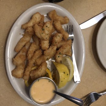 Epi's A Basque Restaurant - Calamari strips with a delish house sauce. - Basque Near Me - Meridian, Idaho Epi's A Basque Restaurant - Calamari strips with a delish house sauce. - Basque Near Me - Meridian, Idaho