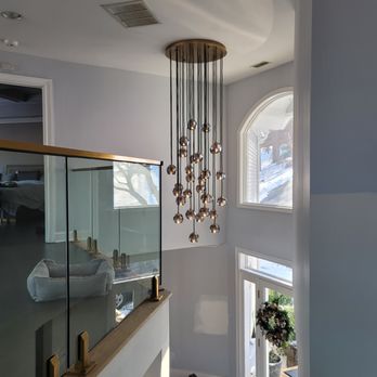 Plus NRG  Electrical Projects - Special Chandelier Installations - Electricians Near Me