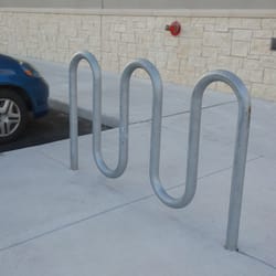 Bike rack. Check.