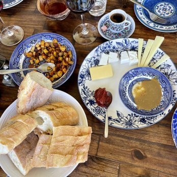 Grandiflora Wine Garden - Turkish Brunch - 10/10 recommend! - Vegetarian Near Me - Norfolk, Virginia