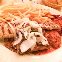Akropolis - Hauptspeise, Grillteller.