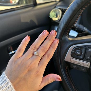 Elegant Nail Spa - Frenan tip nails - Nail Salons Near Me - Fresno, California