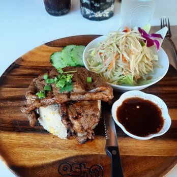 Thai BBQ House - Beef BBQ and Papaya Salad - Salad Near Me - Petaluma, California Thai BBQ House - Beef BBQ and Papaya Salad - Salad Near Me - Petaluma, California
