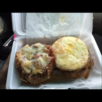 T&J Waffles - Waffle sausage/bacon egg and cheese. ..delicious - Breakfast & Brunch Near Me - Laurel, Maryland T&J Waffles - Waffle sausage/bacon egg and cheese. ..delicious - Breakfast & Brunch Near Me - Laurel, Maryland