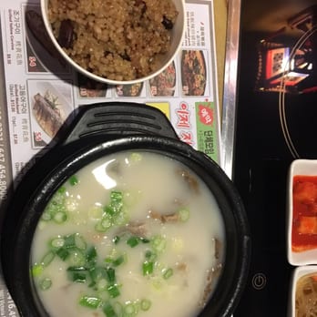 Song Cook's - Beef tendon soup and mixed bean in brown rice - Korean Near Me - Mississauga, Ontario Song Cook's - Beef tendon soup and mixed bean in brown rice - Korean Near Me - Mississauga, Ontario