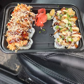 Vang’s Sushi Shack - 456 Roll and Norman roll with no Sriracha - Sushi Bars Near Me - Virginia Beach, Virginia Vang’s Sushi Shack - 456 Roll and Norman roll with no Sriracha - Sushi Bars Near Me - Virginia Beach, Virginia