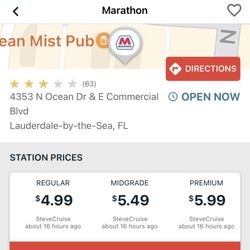 Marathon Gas Station