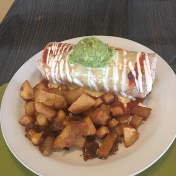 Vertical Diner - Breakfast burrito with potatoes - Vegan Near Me - Portland, Oregon Vertical Diner - Breakfast burrito with potatoes - Vegan Near Me - Portland, Oregon
