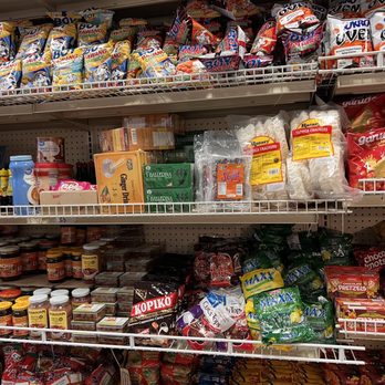 Manila Kantina - shelves of food in a grocery store - Filipino Near Me - Miami, Florida Manila Kantina - shelves of food in a grocery store - Filipino Near Me - Miami, Florida