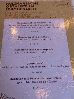 Menu photo 4 Lerchennest Leipzig, SN